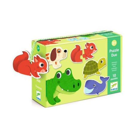 PUZZLE DUO ANIMAUX - FSC MIX