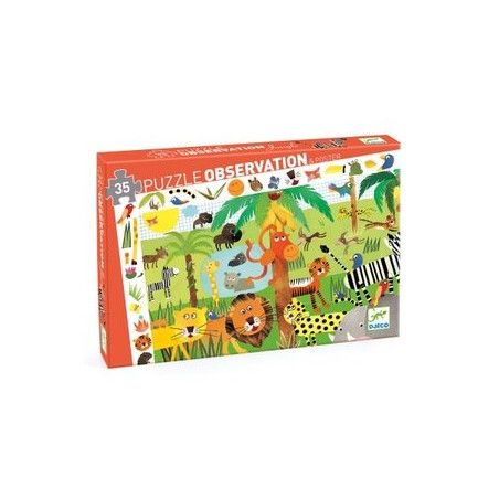 PUZZLE 35P - LA JUNGLE - FSC MIX