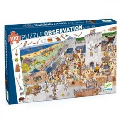 PUZZLE 100P - LE CHATEAU FORT - FSC MIX