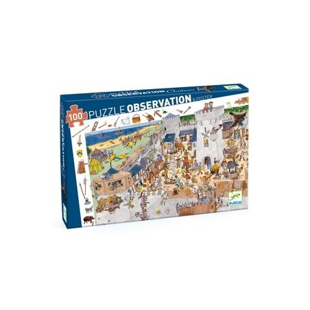 PUZZLE 100P - LE CHATEAU FORT - FSC MIX
