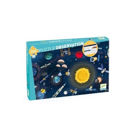 PUZZLE 200P - L'ESPACE + LIVRET - FSC MIX