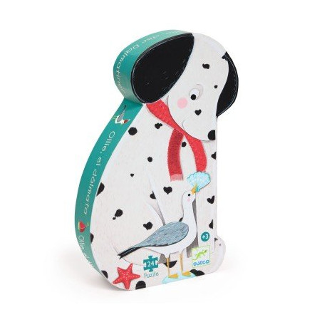 PUZZLE 24P - OLLIE, LE DALMATIEN - FSC MIX