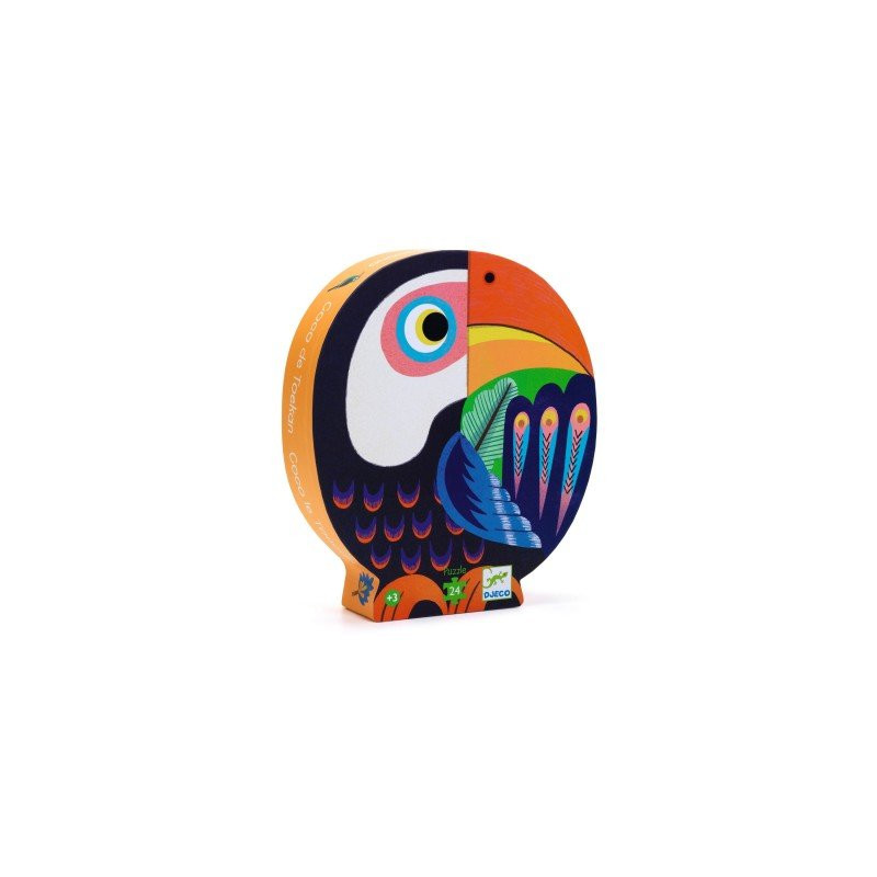 PUZZLE 24P - COCO LE TOUCAN - FSC MIX
