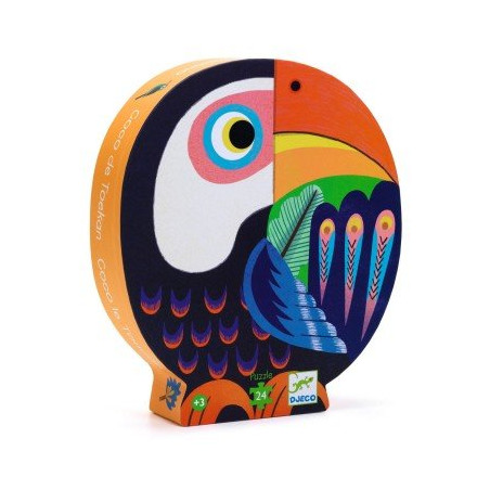 PUZZLE 24P - COCO LE TOUCAN - FSC MIX