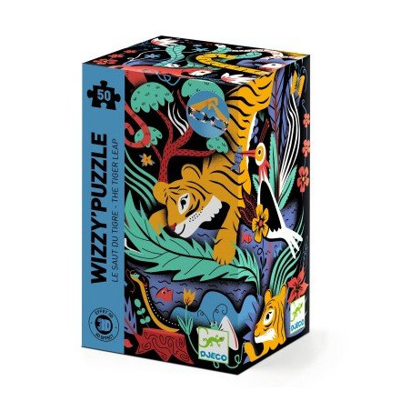 PUZZLE 50P - LE SAUT DU TIGRE - FSC MIX
