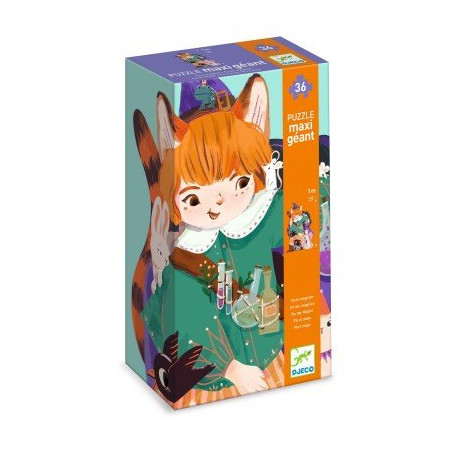 PUZZLE 36P MAXI GEANT - PIO LE MAGICIEN + 1 MINIATURE - FSC MIX