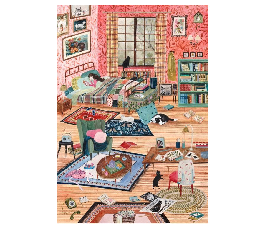 PUZZLE 1000P - UNE JOURNEE COSY PUZZLE 1000P - UNE JOURNEE COSY