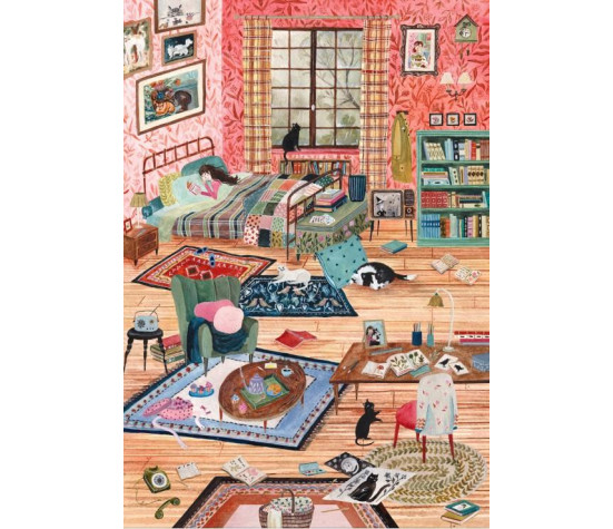 PUZZLE 1000P - UNE JOURNEE COSY