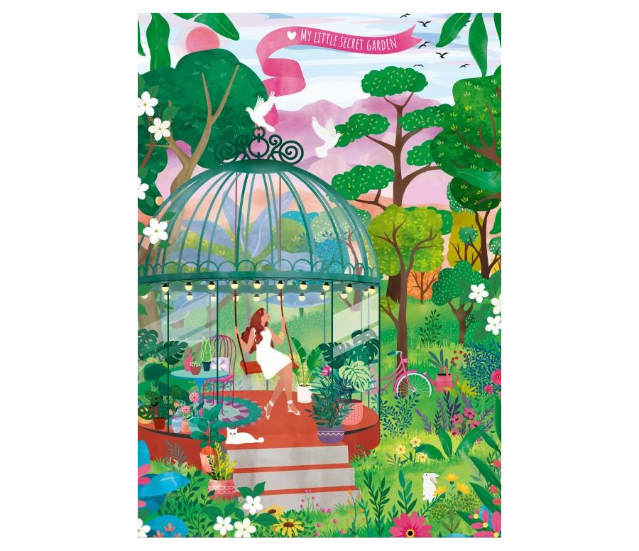 PUZZLE 1000P - MON PETIT JARDIN SECRET PUZZLE 1000P - MON PETIT JARDIN SECRET