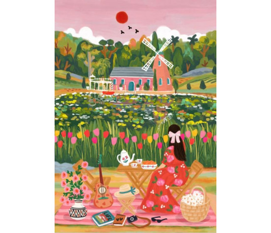 PUZZLE 1000P - AU LAC