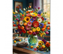 PUZZLE 1000P - COLOURFUL BOUQUET