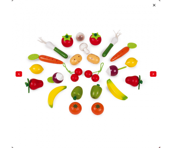 PANIER DE 24 FRUITS ET LEGUMES