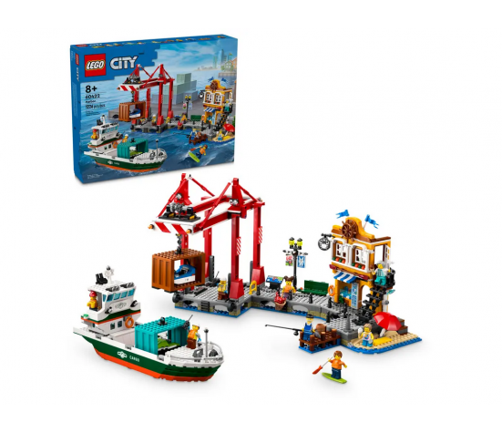 CITY - LE PORT ET LE NAVIRE MARCHAND