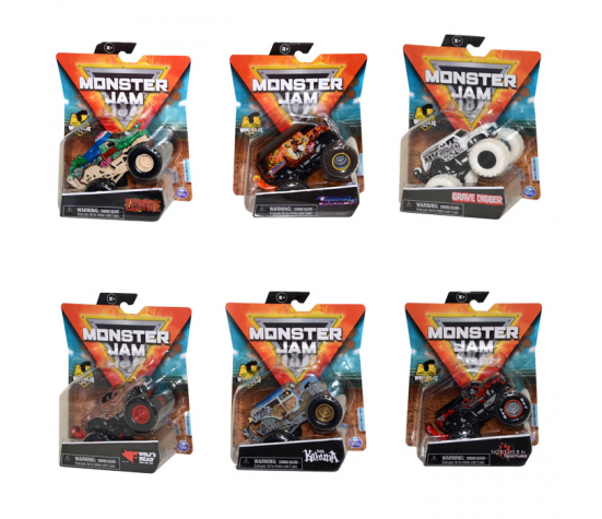 VEHICULE DIE CAST 1:64 MONSTER JAM