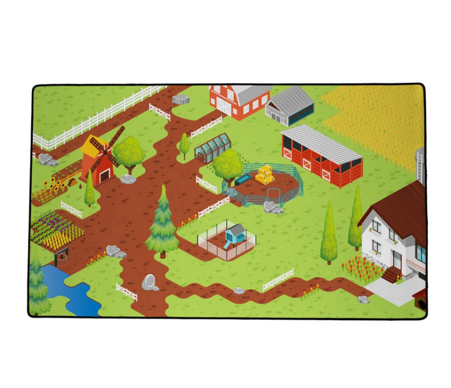 TAPIS JEU - TAPIS KIDS FERME 60X100