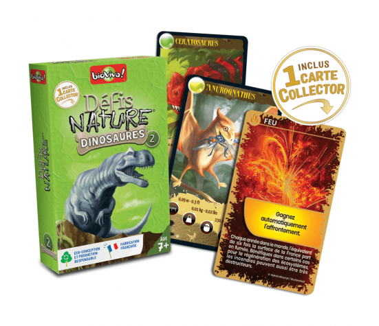 DEFIS NATURE - DINOSAURES 2 VERT