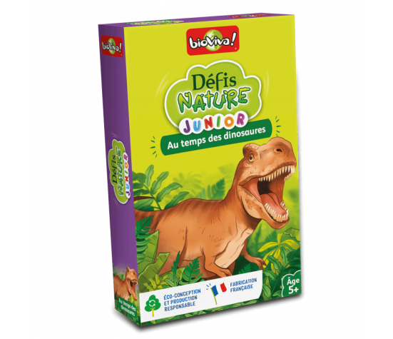 DEFIS NATURE JUNIOR - AU TEMPS DES DINOSAURES