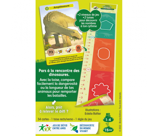 DEFIS NATURE JUNIOR - AU TEMPS DES DINOSAURES