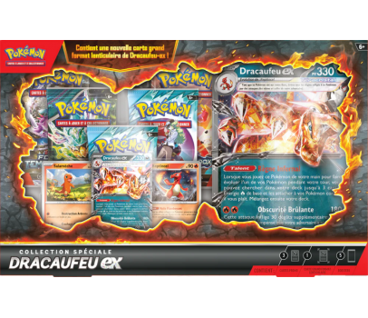 POKEMON - COFFRET COLLECTION SPECIAL DRACAUFEU-EX