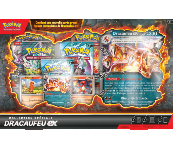 POKEMON - COFFRET COLLECTION SPECIAL DRACAUFEU-EX
