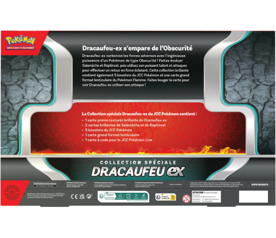 POKEMON - COFFRET COLLECTION SPECIAL DRACAUFEU-EX