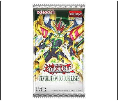 YU-GI-OH ! - BOOSTER - L'EVOLUTION DU DUELLISTE