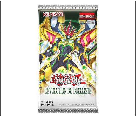 YU-GI-OH ! - BOOSTER - L'EVOLUTION DU DUELLISTE