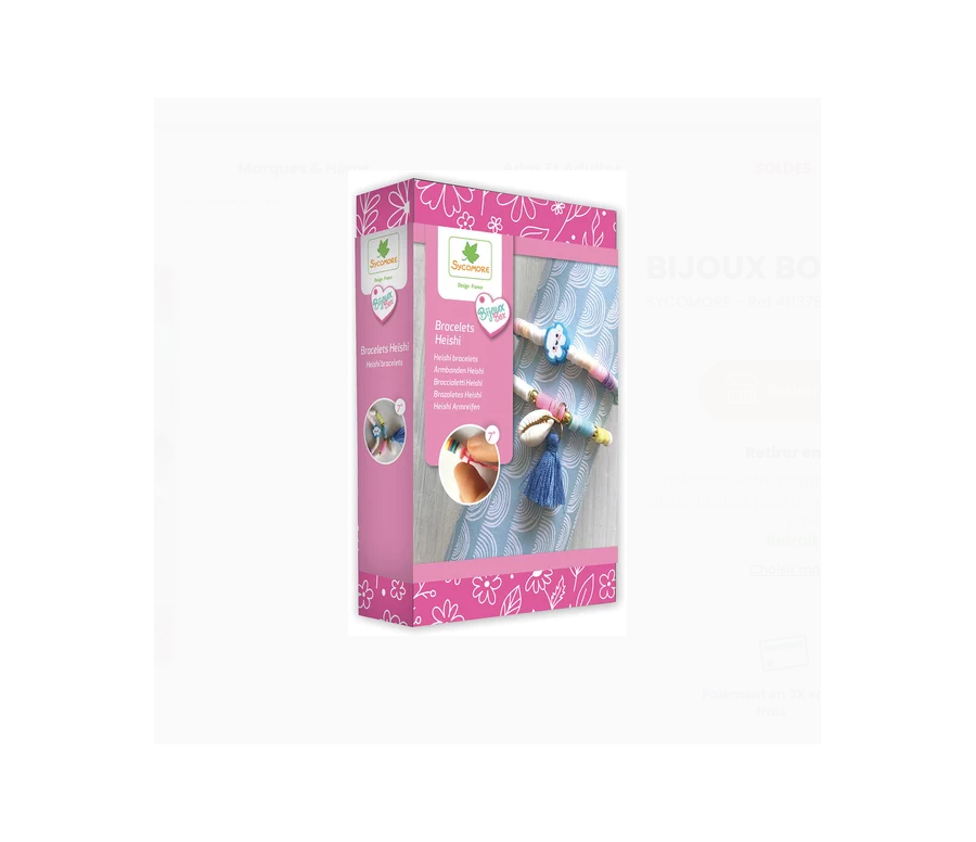 BIJOUX BOX - MINI - BRACELETS HEISHI 7+