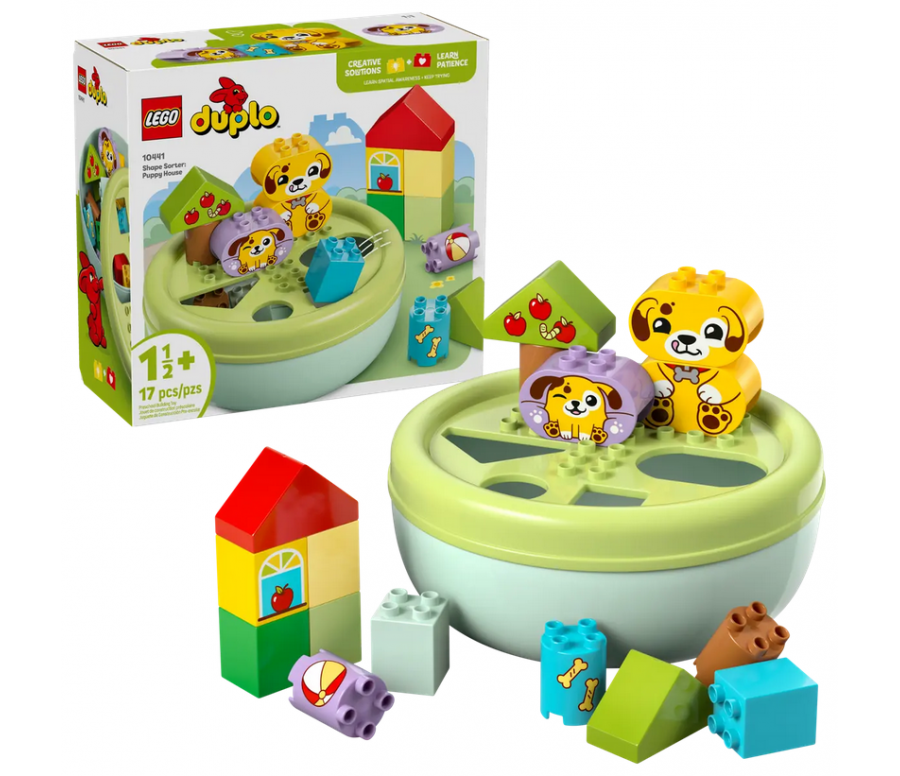 DUPLO - TRIEUR DE FORMES : LA NICHE DU CHIOT