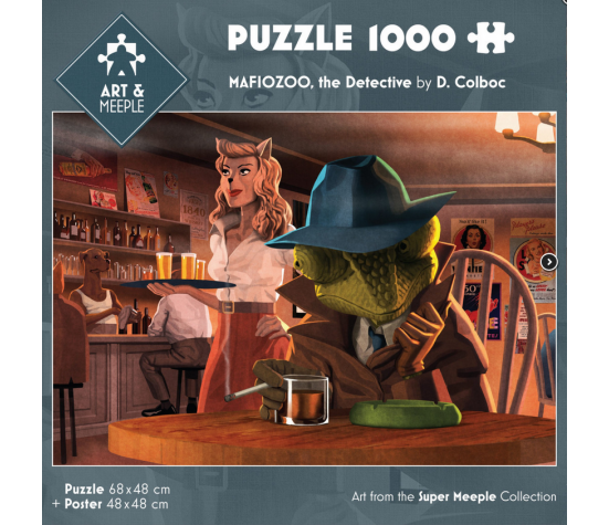 PUZZLE 1000P - MAFIOZOO