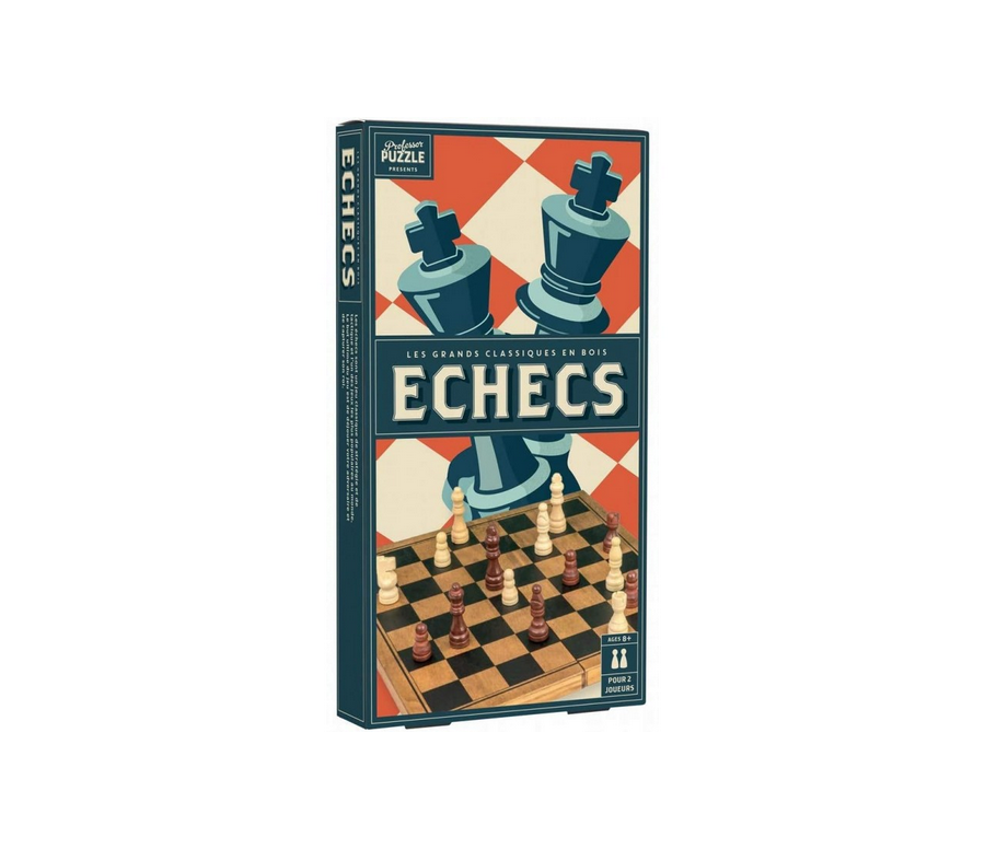 ECHECS BOIS VINTAGE