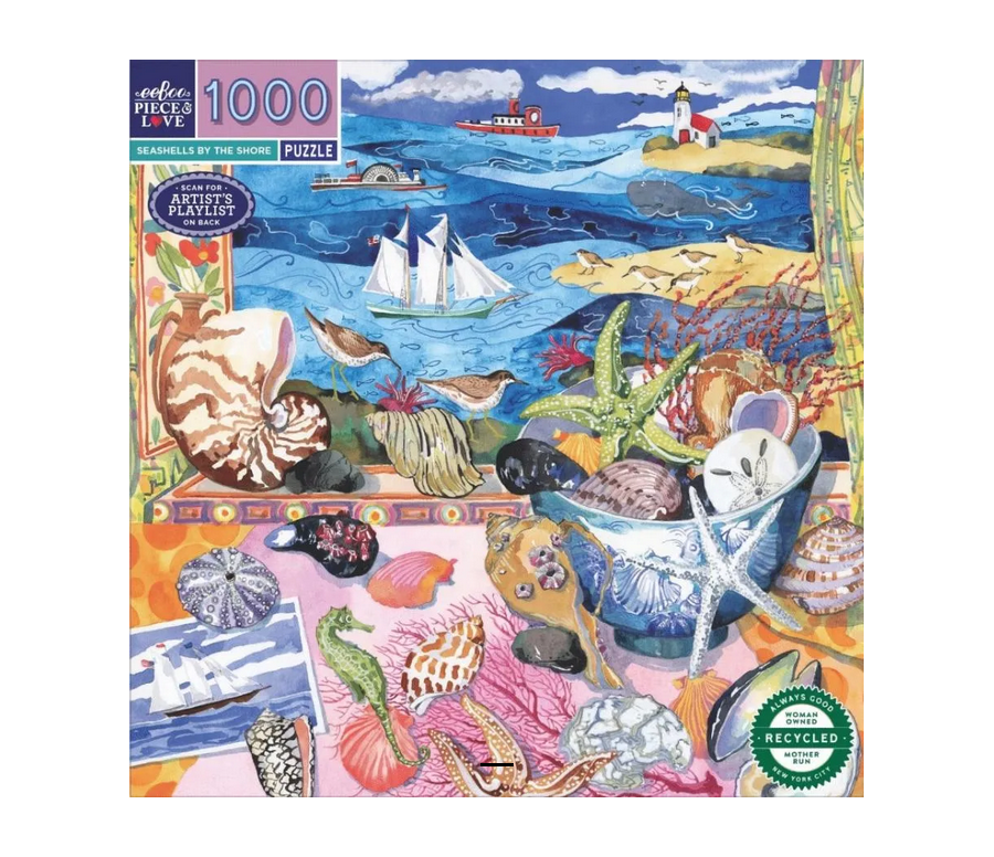 PUZZLE 1000P - SEASHELLS BY THE SHORE