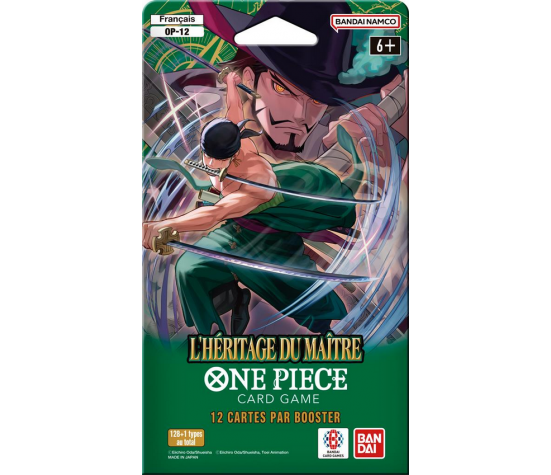 ONE PIECE - OP12 L'Héritage du Maître - Booster Blister