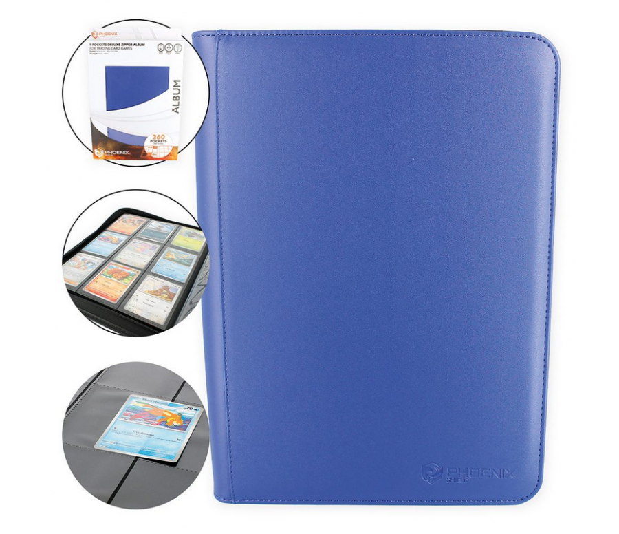 PORTFOLIO DELUXE BLEU 360 CARTES PORTFOLIO DELUXE BLEU 360 CARTES