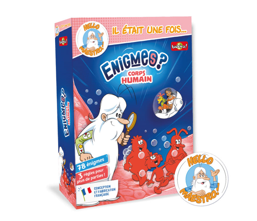 ENIGMES - IL ETAIT UNE FOIS LA VIE - LE CORPS HUMAIN