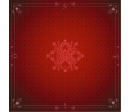 TAPIS DE JEU NEOPRENE 60X60 - ROUGE