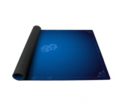 TAPIS DE JEU NEOPRENE 90X70 - D20 BLEU SAPHIR