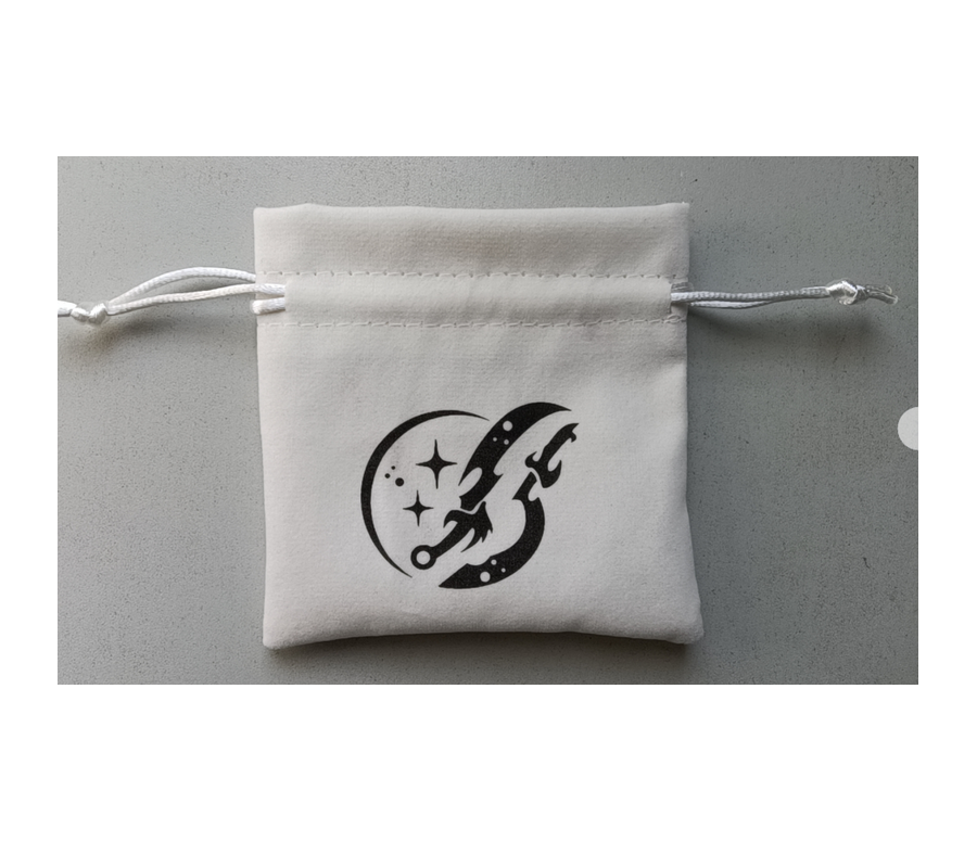 BOURSE EN VELOURS POUR DES - DAGUES