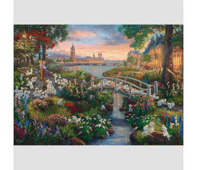 PUZZLE 1000P - LES 101 DALMATIENS