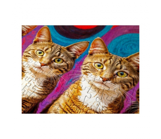 PUZZLE 1000P - FIVE CATS