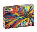 PUZZLE 1000P - COLORFUL FEATHERS