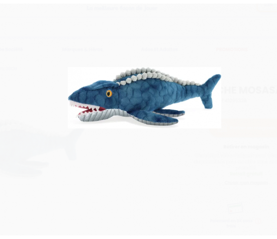 PELUCHE MOSASAURE 38CM