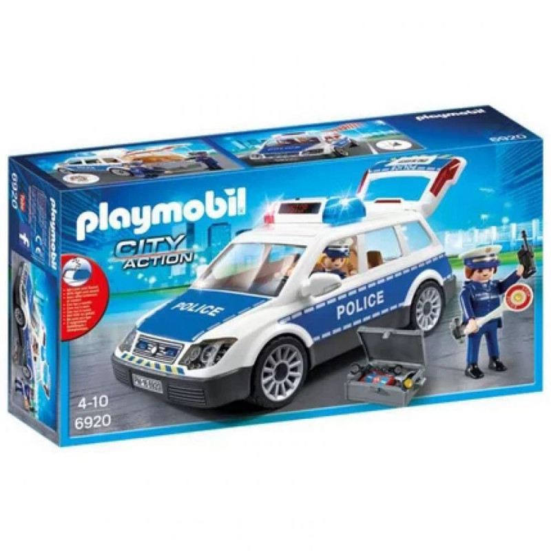 CITY ACTION - VOITURE POLICIER + GYROPHARE