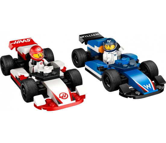 CITY - VOITURES DE COURSE F1 WILLIAMS RACING ET HAAS F1