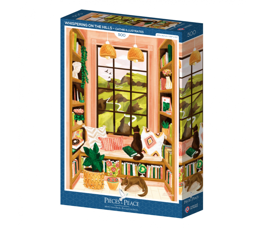 PUZZLE 500P - MURMURE SUR LES COLLINES