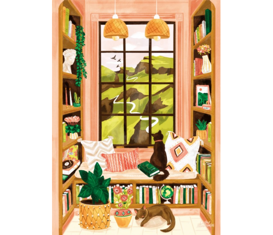 PUZZLE 500P - MURMURE SUR LES COLLINES