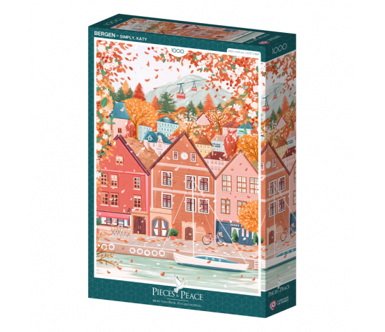 PUZZLE 1000P - BERGEN