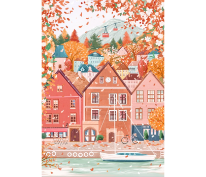 PUZZLE 1000P - BERGEN