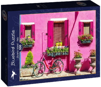 PUZZLE 500P - ILE DE BURANO - ITALIE