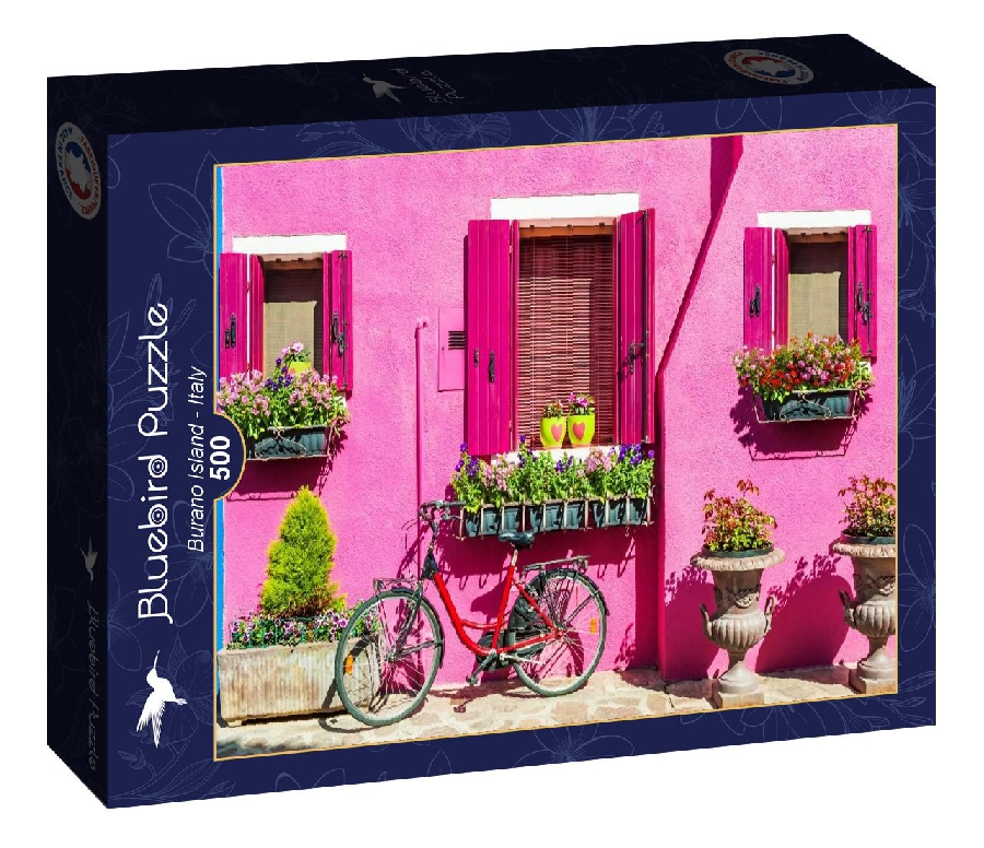 PUZZLE 500P - ILE DE BURANO - ITALIE
